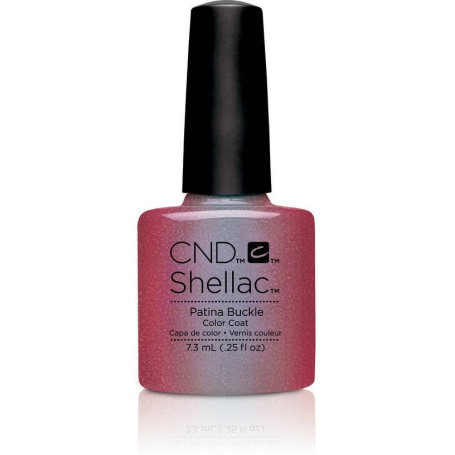 Shellac nail polish - PATINA BUCKLE CND - 1