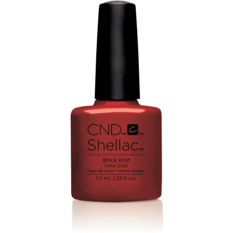 Shellac nail polish - BRICK KNIT CND - 1