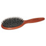 Hair brush with a rubber cushion, oval KELLER - 1