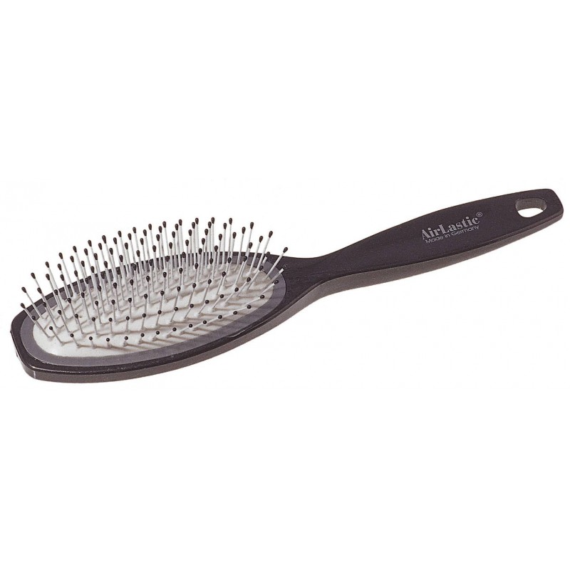 Hair brush 215 x 57 mm with a plastic handle KELLER - 1