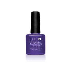 Shellac nail polish - VIDEO VIOLET CND - 1