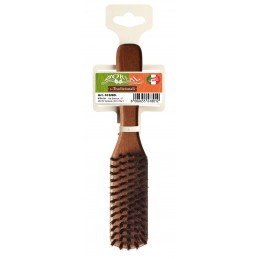 Hair brush beech wood handle, square, boar bristles IPPA - 1