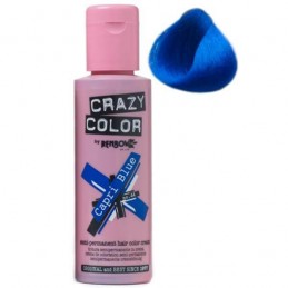 Crazy Color Semi Permanent Hair Colour Dye Cream by Renbow Capri Blue CRAZY COLOR - 1