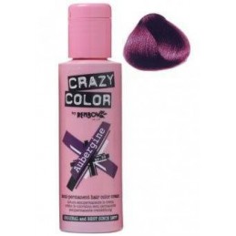 Crazy Color Semi Permanent Hair Colour Dye Cream by Renbow Aubergine CRAZY COLOR - 1