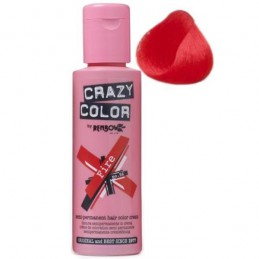 Crazy Color Semi Permanent Hair Colour Dye Cream by Renbow 56 Fire CRAZY COLOR - 1
