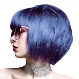 Crazy Color Semi Permanent Hair Colour Dye Cream by Renbow 72  Sapphire CRAZY COLOR - 1
