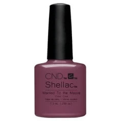 Shellac nail polish - MARRIED TO MAUVE CND - 1