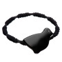 Medium size bird shape hair elastic with decoration in Black Kosmart - 2