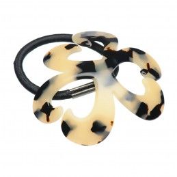 Medium size special ornament hair elastic with decoration in Tokyo blond Kosmart - 1