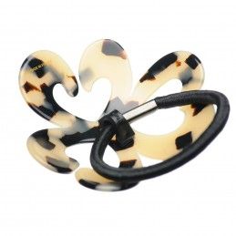 Medium size special ornament hair elastic with decoration in Tokyo blond Kosmart - 3