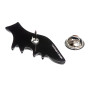 Medium size fox shape brooch in Black Kosmart - 4