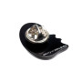 Small size hedgehog shape brooch in Black Kosmart - 2