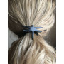 Medium size dragonfly shape hair elastic with decoration in Black Kosmart - 5