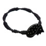 Small size hedgehog shape hair elastic with decoration in Black Kosmart - 1