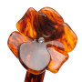 Medium size flower shape hair clip in Ecluxe Kosmart - 3