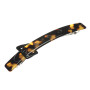 Medium size rectangular shape hair barrette in Tokyo dark Kosmart - 1