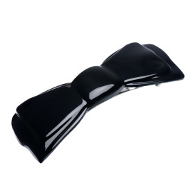 Medium size bow shape hair barrette in Black Kosmart - 1