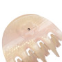 Very small size regular shape hair claw clip in Beige rainbow texture Kosmart - 3