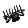 Medium size  regular shape hair jaw clip in Black Kosmart - 2