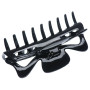 Large size regular shape hair jaw clip in Black Kosmart - 2