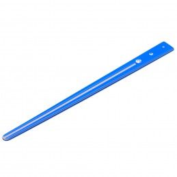 Medium size japanese stick shape Hair stick in Fluo electric blue and light grey Kosmart - 1