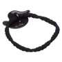 Small size animal shape hair elastic with decoration in pink and dark violet Kosmart - 2