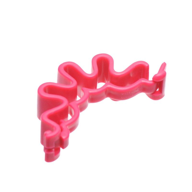Medium size regular shape Ponytail holder in Pink Kosmart - 1