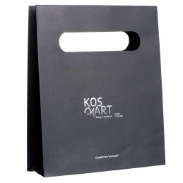 Medium size rectangular shape Gift bag in Black Kosmart - 1