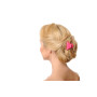 Medium size regular shape Hair claw clip in Pink Kosmart - 4