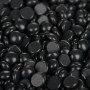 Black stripless depilation wax. Granules, 350 gr. PVC JAR DIM - 2