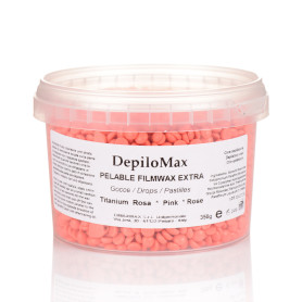 FILMWAX WAX FILMAX PINK DROPS, 350 g PVC JAR DIM - 1