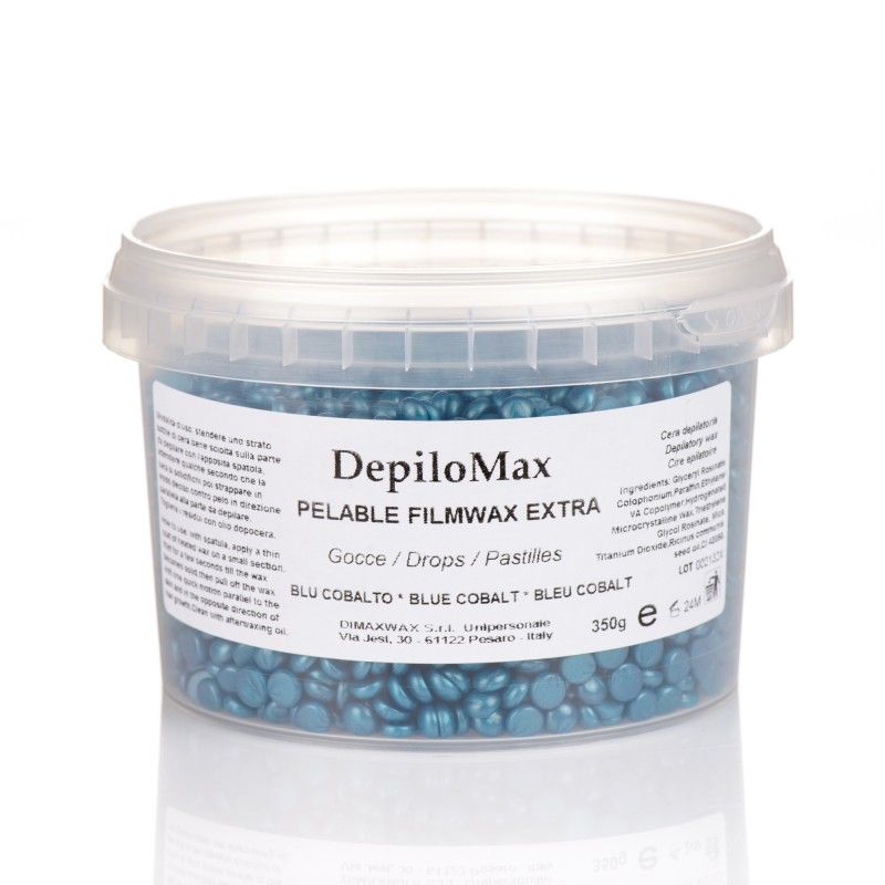 350 gr./ burka zilo kobalta karsto FILMAX vaska pilienu depilācijai DIM - 1
