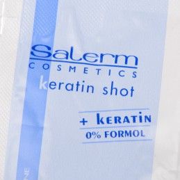 Keratīna šampūns, 10ml + dziļa trieciena maska, 10ml Salerm - 3