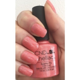 Shellac nail polish - SPARKS FLY