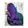 Crazy Color Semi Permanent Hair Colour Dye Cream by Renbow 75 Hot purple