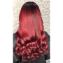 Crazy Color Semi Permanent Hair Colour Dye Cream by Renbow 66 Ruby Rouge