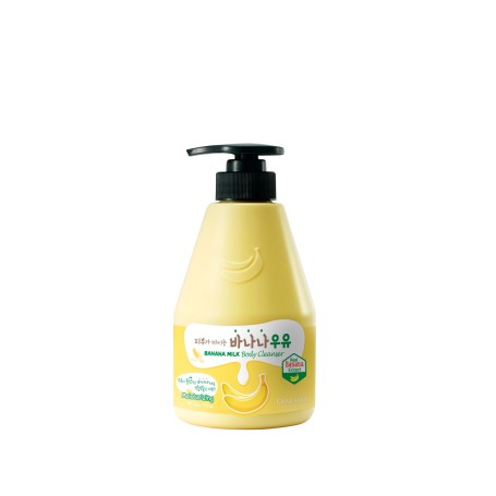 Kwailnara Banana Milk Body Cleanser, 560ml