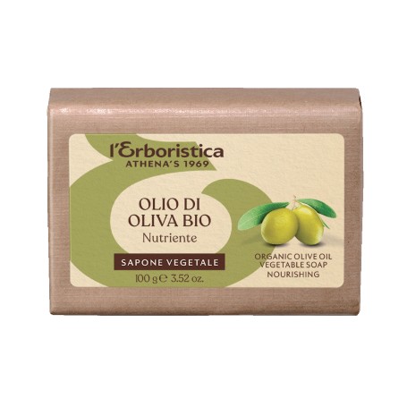 L'Erboristica Vegetable soap with Olive Oil, 100 g.