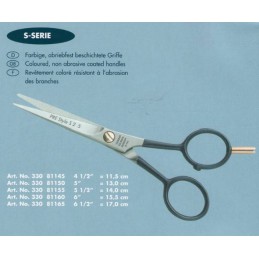 Professional scissors made of stainless steel. One blade microserrated Tuckmar - 1