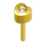 24 CT Gold Plate Studs Caflon - 1