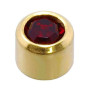 24 CT Gold Plate Studs Caflon - 1