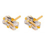 Gold Plate Studs Caflon - 1