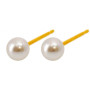 Gold Plate Studs Caflon - 1