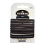 10 pk No Slip Elastics Brown DENMAN - 1