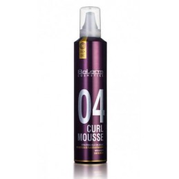 CURL MOUSSE-Quick drying, maximum hold mousse especially designed for curly hair Salerm - 1