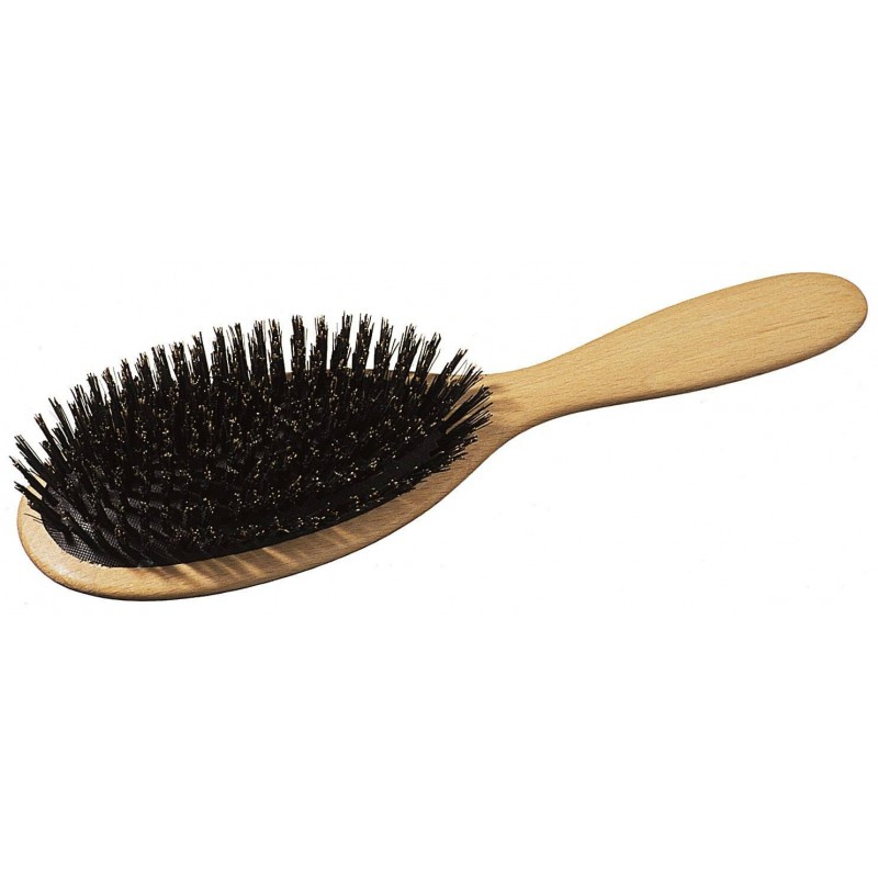 Hair brush with cushioning 230 x 63 mm KELLER - 1