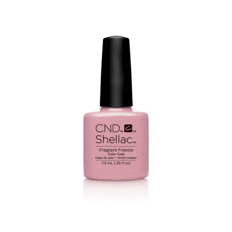 Shellac nail polish - FRAGRANT FREESIA CND - 1